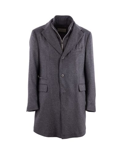 Corneliani Coats Anthracite - Corneliani - Modalova