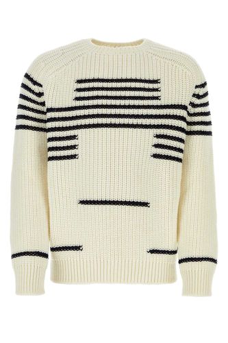 Loewe Ivory Wool Blend Sweater - Loewe - Modalova