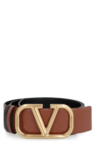 Garavani - Reversible Leather Belt - Valentino - Modalova