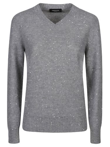 Fabiana Filippi V-neck Sweater - Fabiana Filippi - Modalova