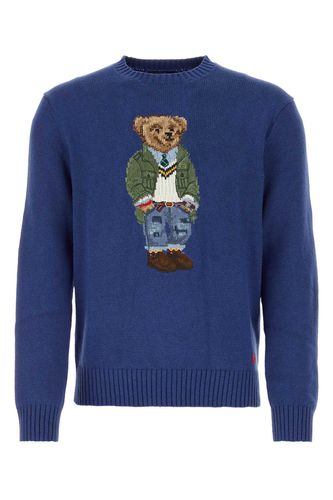 Blue Cotton Sweater - Polo Ralph Lauren - Modalova