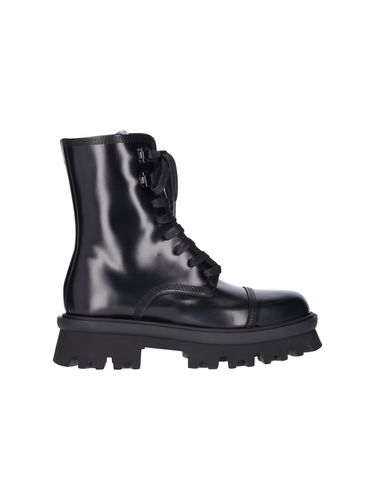 Ferragamo Combat Boots - Ferragamo - Modalova