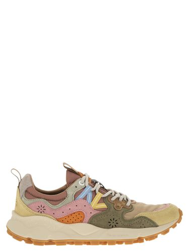 Yamano 3 - Sneakers In Suede And Technical Fabric - Flower Mountain - Modalova