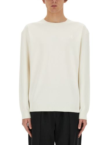Helmut Lang Jersey With Logo - Helmut Lang - Modalova