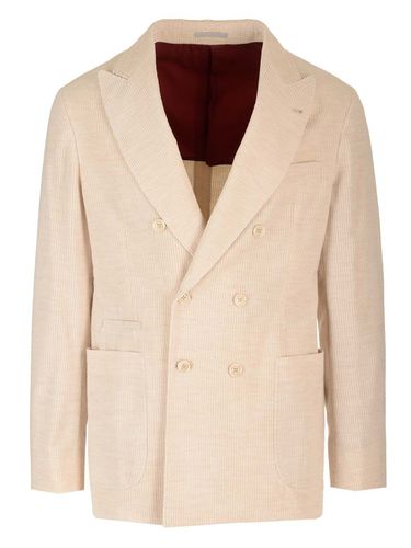 Deconstructed Jacket - Brunello Cucinelli - Modalova