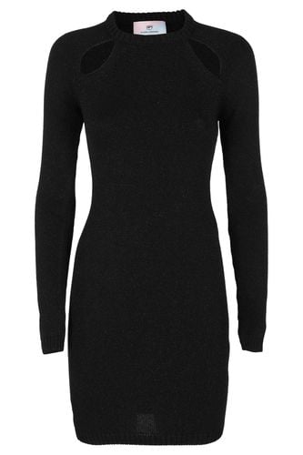 Cut-out Crewneck Knitted Mini Dress - Chiara Ferragni - Modalova