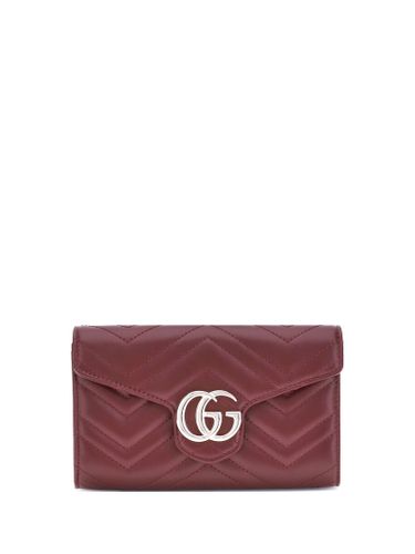 Gucci Gg Marmont Wallet With Chain - Gucci - Modalova