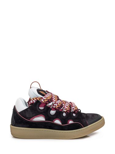 Curb Leather Blend Sneakers - Lanvin - Modalova