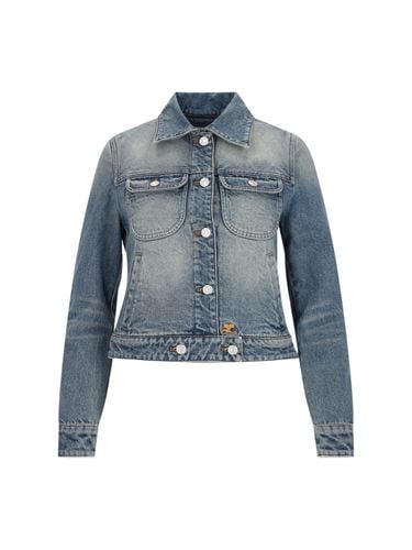 Courrèges trucker Denim Jacket - Courrèges - Modalova