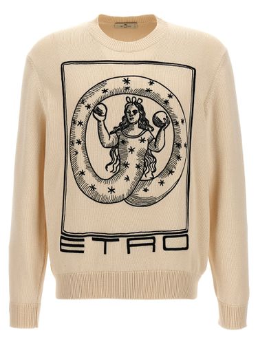 Etro Logo Embroidery Sweater - Etro - Modalova