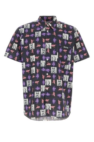 Printed Poplin Shirt - Comme des Garçons - Modalova