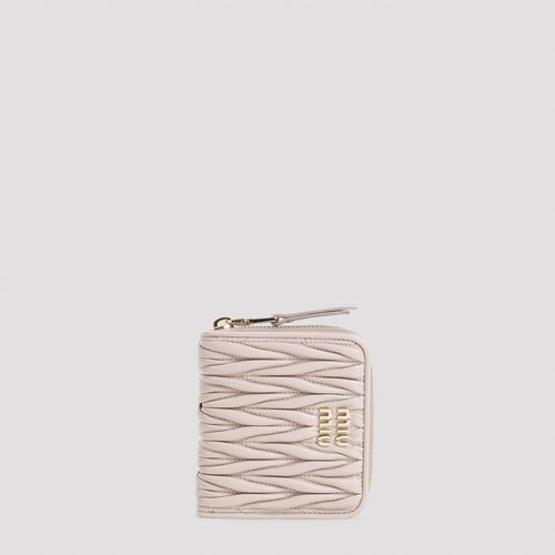 Miu Miu Zip Wallet - Miu Miu - Modalova