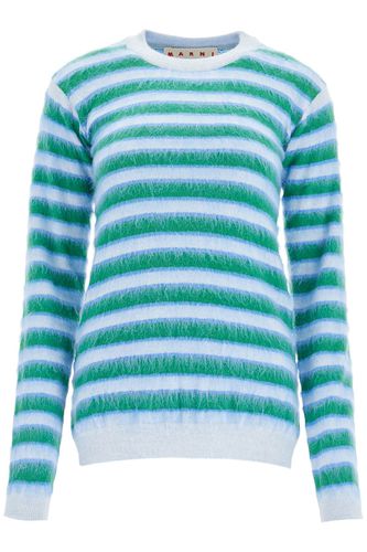 Marni Striped Crewneck Pullover - Marni - Modalova