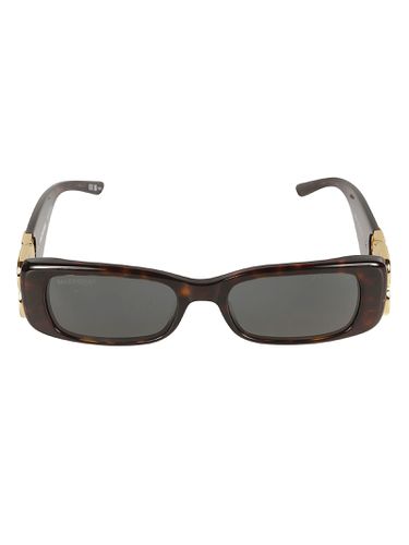 Rectangular Frame Logo Sunglasses - Balenciaga Eyewear - Modalova