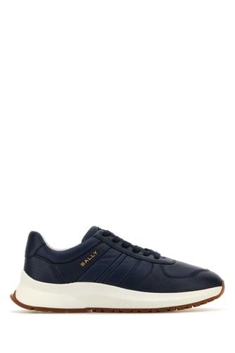 Bally Blue Leather Darsyl Sneakers - Bally - Modalova