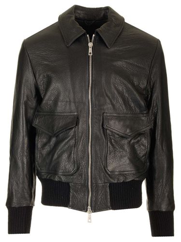 Giorgio Brato Black Leather Jacket - Giorgio Brato - Modalova