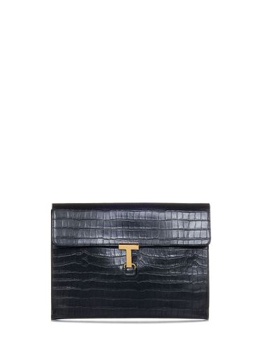 Tom Ford T Pin Clutch - Tom Ford - Modalova