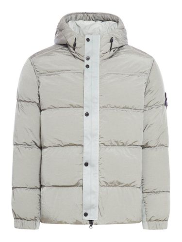 Compass Badge Drawstring Hooded Jacket - Stone Island - Modalova