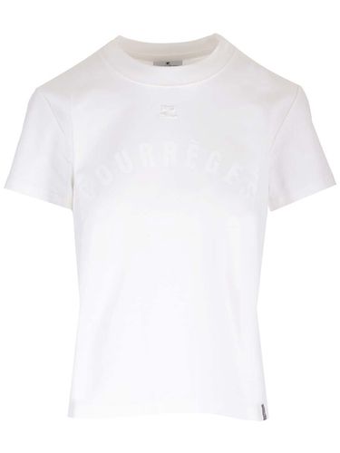 Ac Straight Printed T-shirt - Courrèges - Modalova