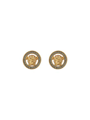 Versace Medusa Earrings - Versace - Modalova