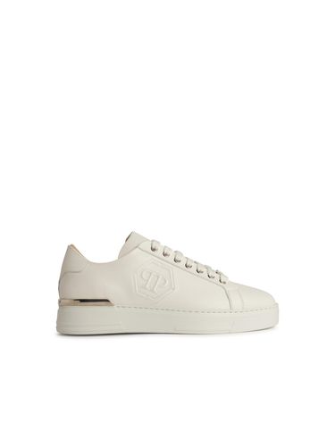 Hexagon Leather Sneakers - Philipp Plein - Modalova