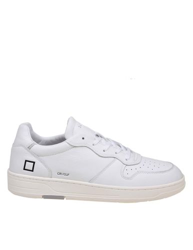 D. A.T. E. Court Sneakers In Leather - D.A.T.E. - Modalova