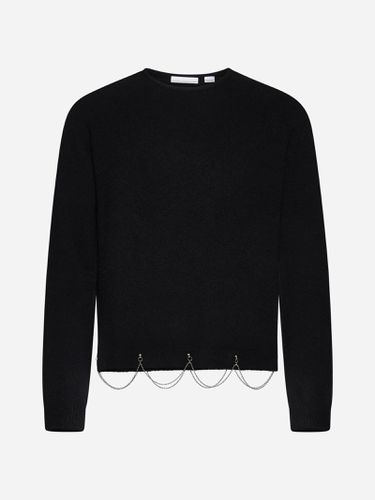 Chain-detail Wool-blend Sweater - Random Identities - Modalova