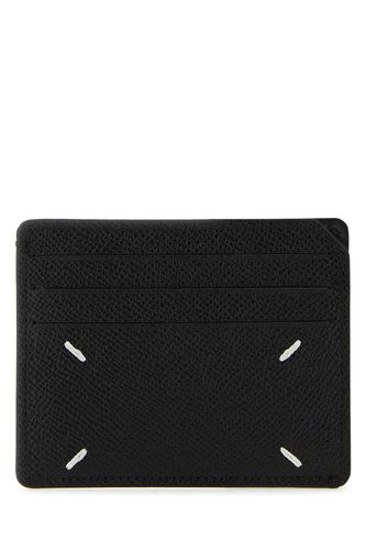 Leather Four Stitches Card Holder - Maison Margiela - Modalova