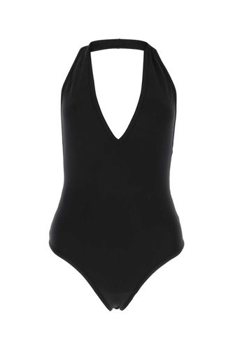 Black Stretch Nylon Swimsuit - Bottega Veneta - Modalova