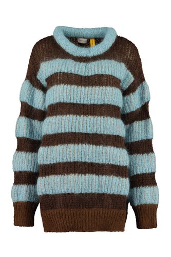 Striped Mohair Sweater - Moncler - Modalova