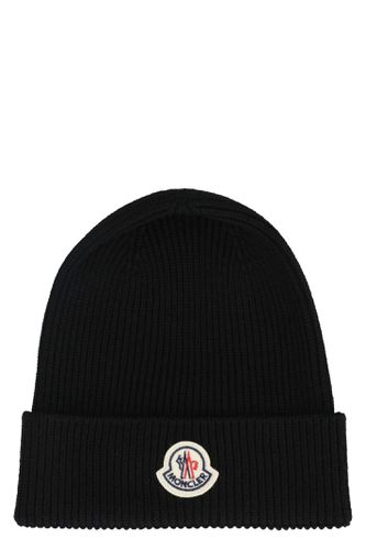 Moncler Wool Hat - Moncler - Modalova