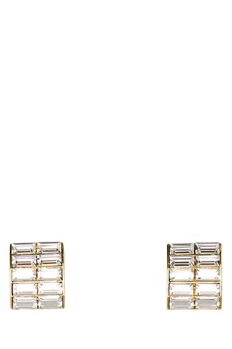 Embellished Metal Earrings - Alessandra Rich - Modalova