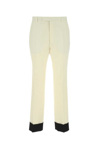 Gucci Ivory Wool Blend Pant - Gucci - Modalova