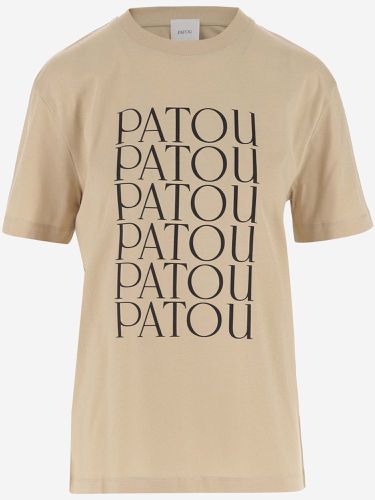 Patou Cotton T-shirt With Logo - Patou - Modalova