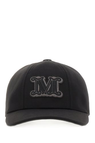 Max Mara Black Cotton Baseball Cap - Max Mara - Modalova