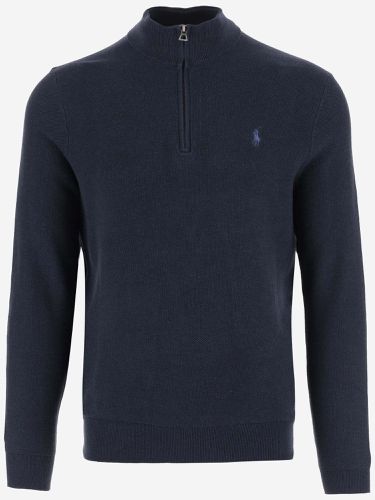 Cotton Knit Pullover With Logo - Ralph Lauren - Modalova