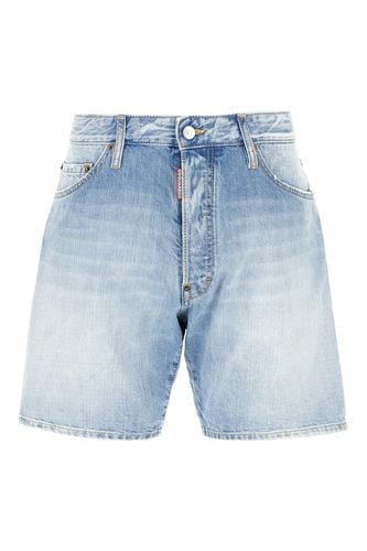 Denim Marine Bermuda Shorts - Dsquared2 - Modalova