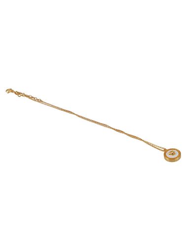 Versace Ux Logo Necklace - Versace - Modalova