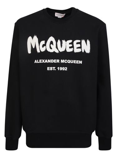 Graffiti Sweatshirt - Alexander McQueen - Modalova