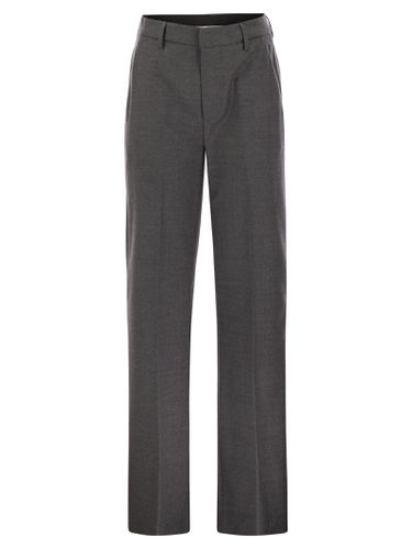 Dondup Janice - Wide Wool Pants - Dondup - Modalova