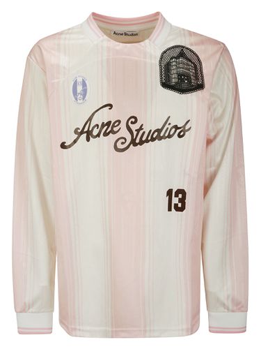 Acne Studios Logo L/s T-shirt - Acne Studios - Modalova