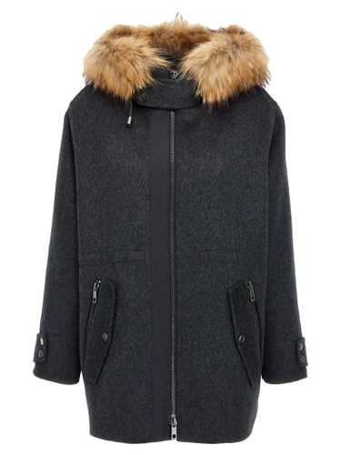 Parosh Fur Parka - Parosh - Modalova