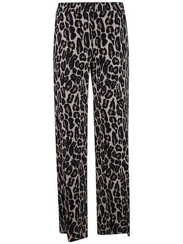 Theory Relax Leopard Print Pants - Theory - Modalova