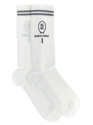 Brunello Cucinelli Ribbed Socks - Brunello Cucinelli - Modalova