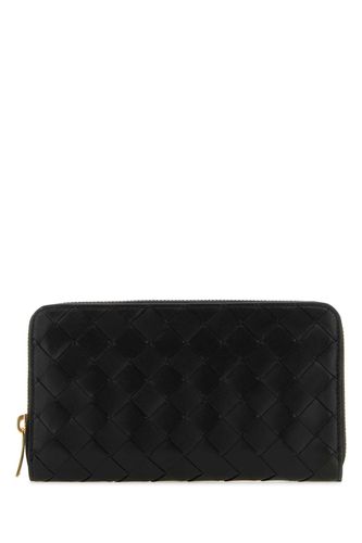 Black Nappa Leather Wallet - Bottega Veneta - Modalova