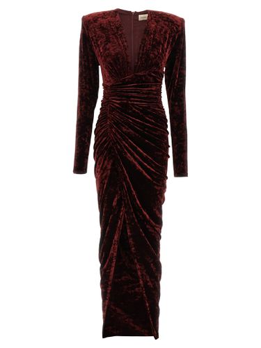 Long Velvet Dress - Alexandre Vauthier - Modalova