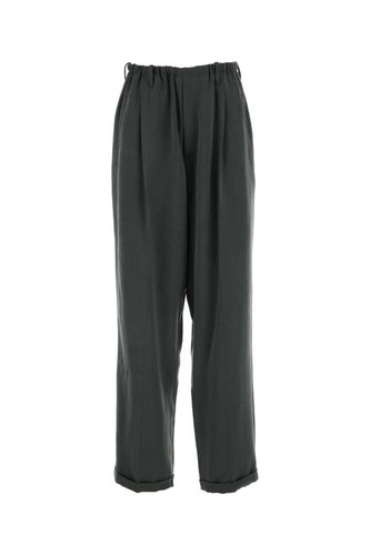 Dark Grey Lyocell People S Pant - Magliano - Modalova