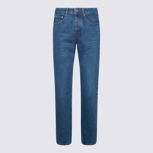 Blue Cotton Jeans - Ami Alexandre Mattiussi - Modalova