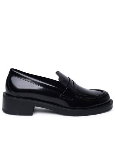 Shiny Leather Loafers - Stuart Weitzman - Modalova