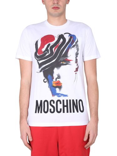 Moschino Logo Print T-shirt - Moschino - Modalova